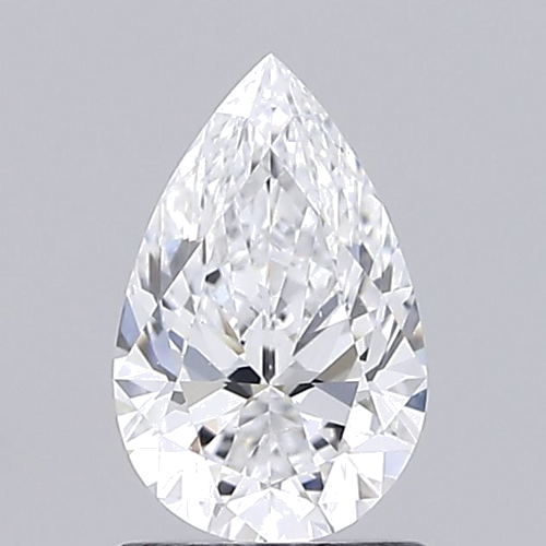 1.01 carat D-SI1 Natūralus Pear Deimantas (1)