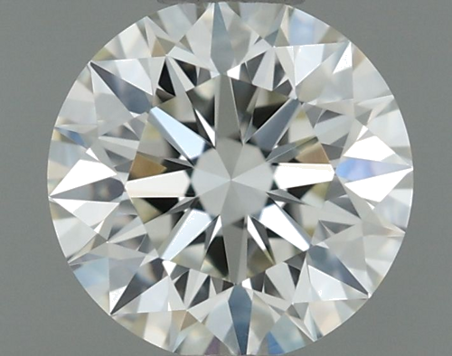 0.52 carat K-VVS2 Excellent cut Natūralus Round Deimantas (1)