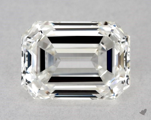 1.03 carat G-VVS2 Natūralus Emerald Deimantas (1)