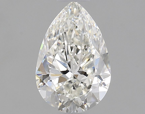 0.8 carat I-VS2 Natūralus Pear Deimantas (1)