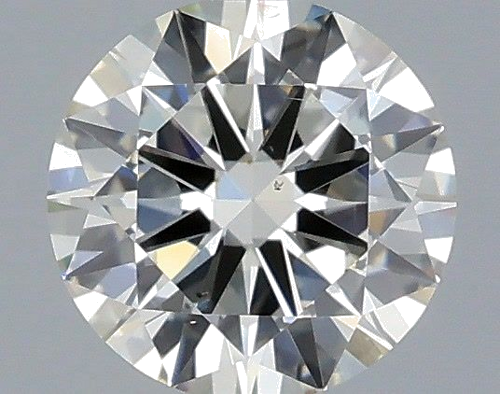 0.91 carat K-SI1 Very Good cut Natūralus Round Deimantas (1)
