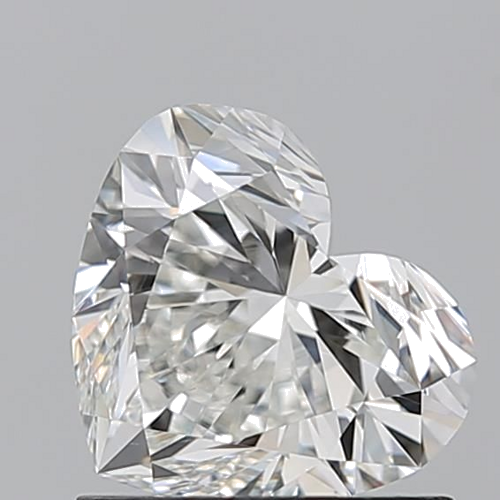 1.01 carat H-VS1 Natūralus Heart Deimantas (1)