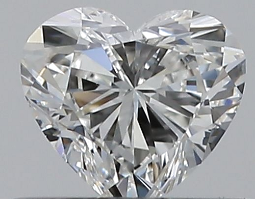 0.35 carat H-VS1 Natūralus Heart Deimantas (1)