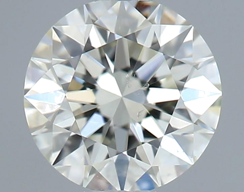 0.37 carat K-SI1 Excellent cut Natūralus Round Deimantas (1)