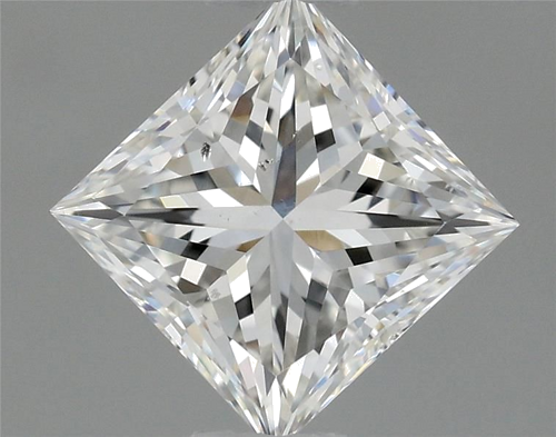 0.67 carat G-SI1 Natūralus Princess Deimantas (1)