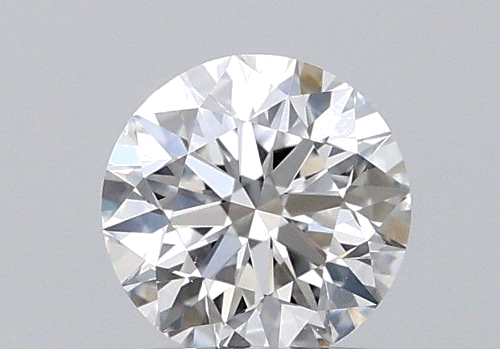 0.43 carat F-VVS2 Excellent cut Natūralus Round Deimantas (1)