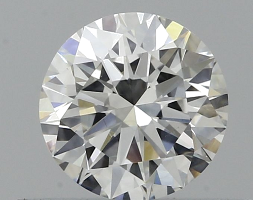 0.37 carat F-SI1 Excellent cut Natūralus Round Deimantas (1)