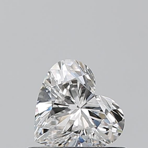 0.5 carat H-VS2 Natūralus Heart Deimantas (1)