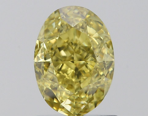 1.52 carat Fancy Deep Yellow-VS2 Natūralus Oval Deimantas (1)
