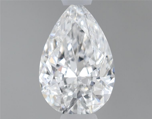 0.51 carat E-IF Natūralus Pear Deimantas (1)