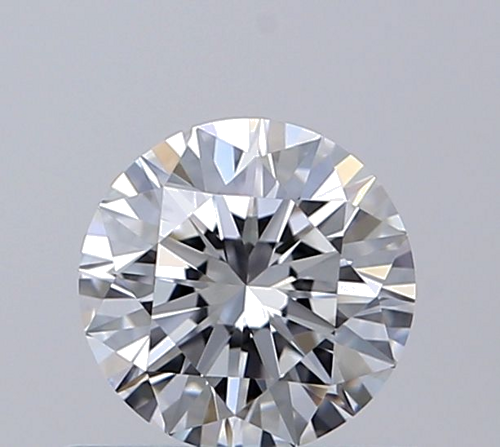 0.5 carat F-VVS1 Excellent cut Natūralus Round Deimantas (1)