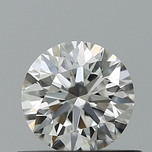 0.42 carat F-VVS1 Excellent cut Natūralus Round Deimantas (1)