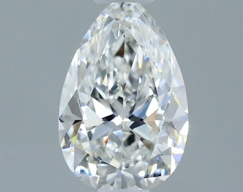 0.31 carat F-VVS1 Natūralus Pear Deimantas (1)