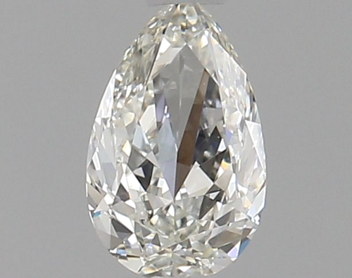 0.5 carat H-VS1 Natūralus Pear Deimantas (1)