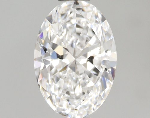 0.9 carat D-SI1 Natūralus Oval Deimantas (1)