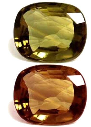 2.64 carat GREEN Cushion Alexandrite (1)
