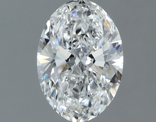 0.6 carat E-SI1 Natūralus Oval Deimantas (1)