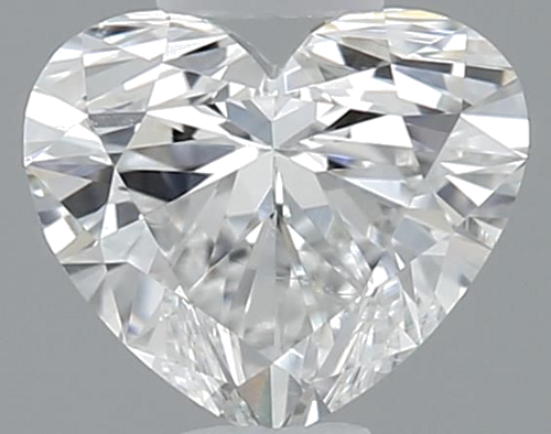 0.3 carat F-SI1 Natūralus Heart Deimantas (1)