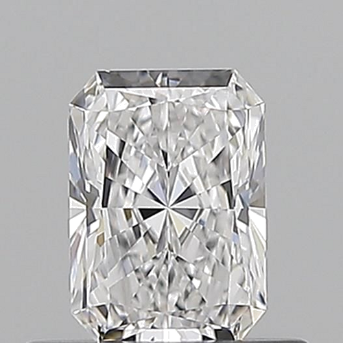 0.5 carat D-VVS1 Natūralus Radiant Deimantas (1)