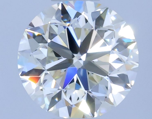 0.5 carat I-VVS1 Very Good cut Natūralus Round Deimantas (1)