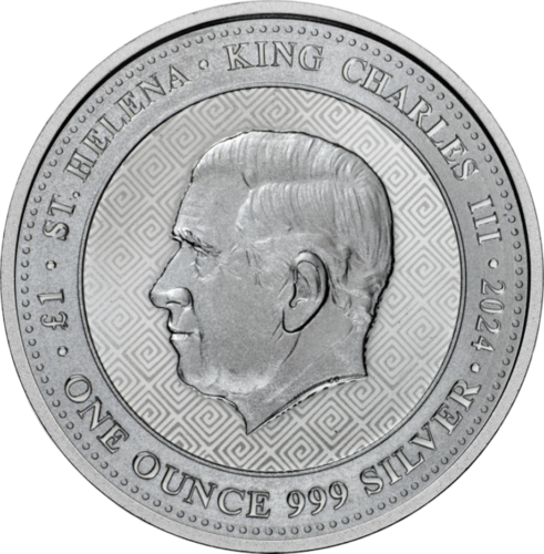 1 oz Atėnų pelėda 2024 N. Zelandija sidabrinė moneta (2)