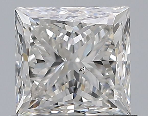0.9 carat G-VS2 Natūralus Princess Deimantas (1)
