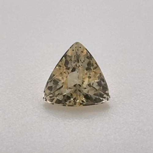 0.5 carat YELLOW Trilliant Topaz (1)