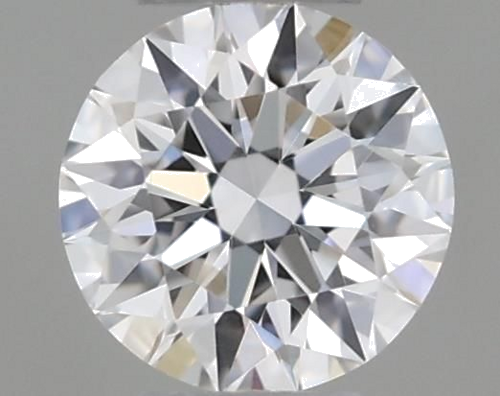 0.18 carat D-VVS2 Excellent cut Natūralus Round Deimantas (1)