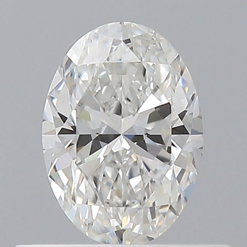 0.44 carat F-VVS2 Natūralus Oval Deimantas (1)
