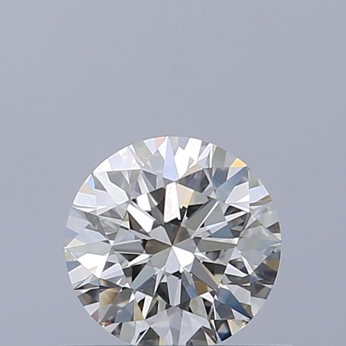 0.53 carat I-VVS1 Excellent cut Natūralus Round Deimantas (1)