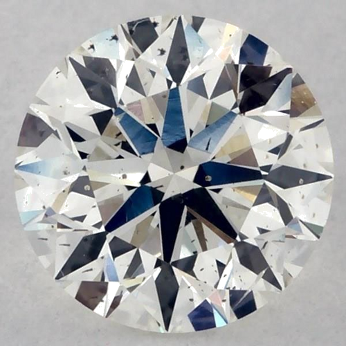 0.82 carat H-SI2 Excellent cut Natūralus Round Deimantas (1)