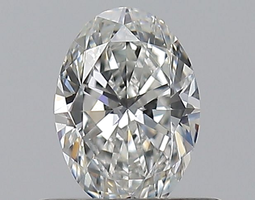 0.4 carat F-VS2 Natūralus Oval Deimantas (1)