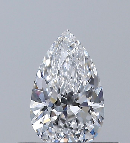 0.32 carat D-VS2 Natūralus Pear Deimantas (1)