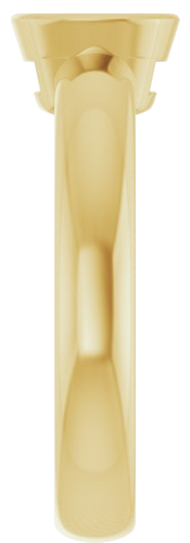 Sužadėtuvių Žiedas „Bezel-Set Solitaire“ 14k yellow gold Cushion 6mm (4)