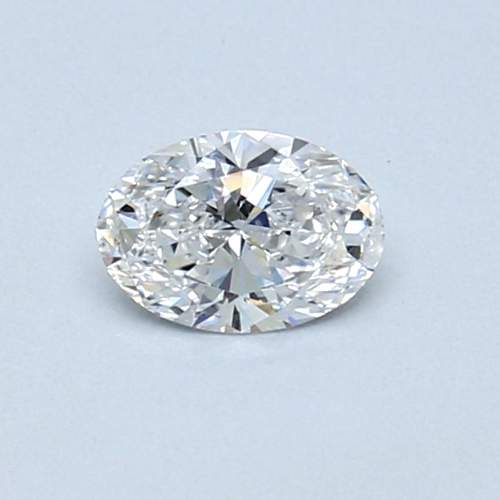 0.32 carat E-VS2 Natūralus Oval Deimantas (1)