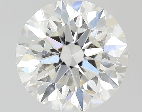 0.58 carat I-SI2 Excellent cut Natūralus Round Deimantas (1)