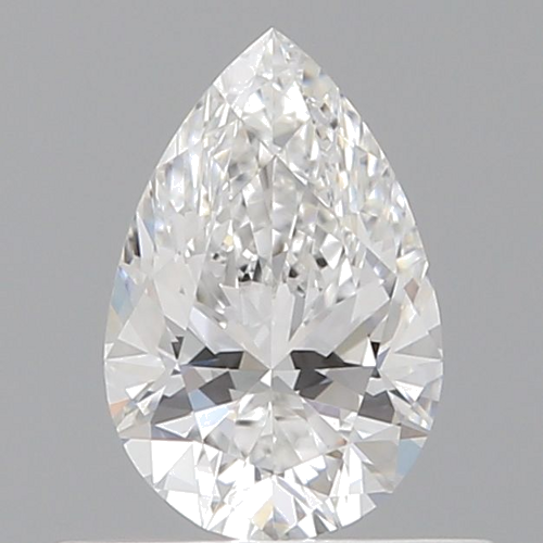 0.43 carat D-VVS1 Natūralus Pear Deimantas (1)