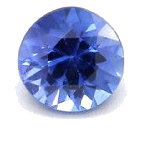 0.23 carat BLUE BRILLIANT cut Round Safyras (1)