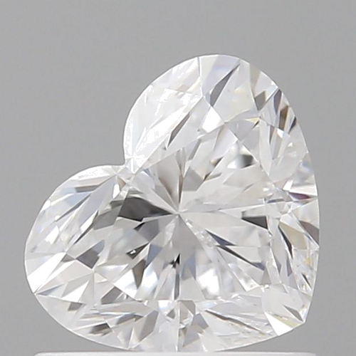 0.7 carat D-VS2 Natūralus Heart Deimantas (1)