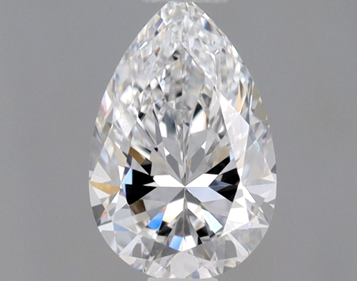 0.51 carat D-VVS1 Natūralus Pear Deimantas (1)