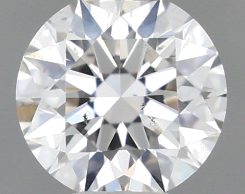 0.36 carat H-SI1 Excellent cut Natūralus Round Deimantas (1)