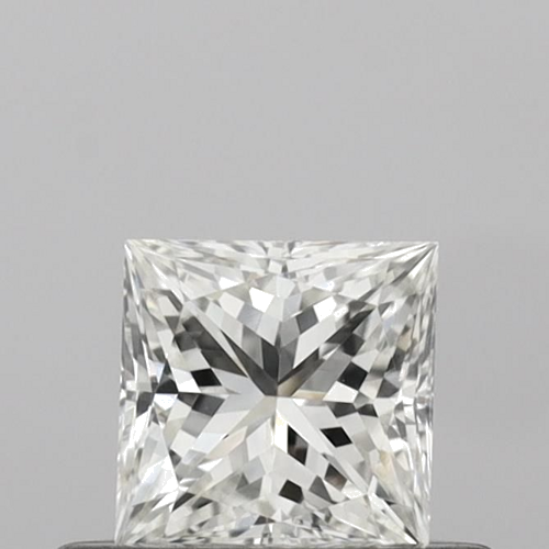 0.41 carat I-VVS1 Natūralus Princess Deimantas (1)