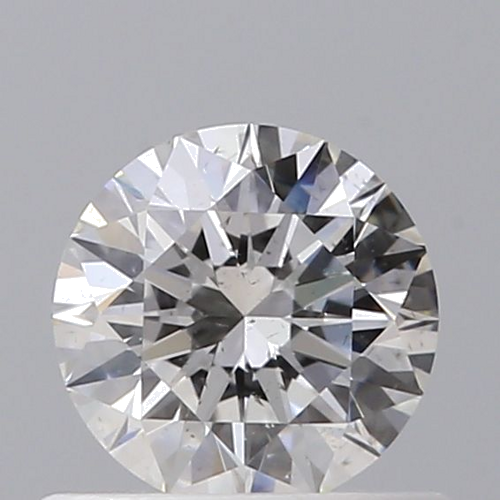 0.5 carat F-SI1 Excellent cut Natūralus Round Deimantas (1)