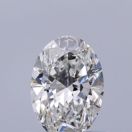 0.5 carat F-VVS1 Natūralus Oval Deimantas (1)