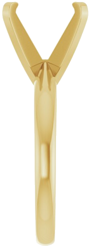 Sužadėtuvių Žiedas „Solitaire“ 14k yellow gold Square 9mm (4)