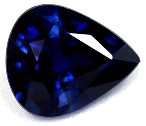 0.6 carat BLUE Pear Safyras (1)