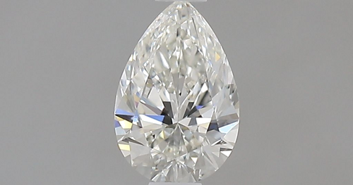 0.56 carat H-VVS2 Natūralus Pear Deimantas (1)