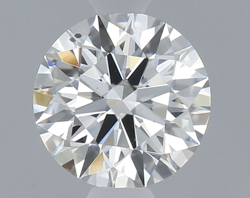 0.54 carat F-SI1 Excellent cut Natūralus Round Deimantas (1)