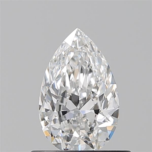 0.54 carat F-VVS2 Natūralus Pear Deimantas (1)
