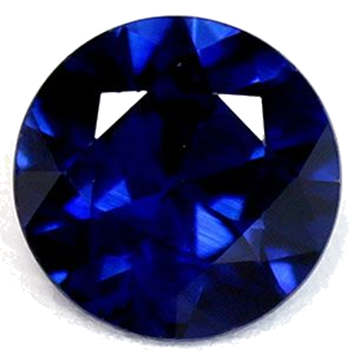 0.49 carat BLUE Round Safyras (1)